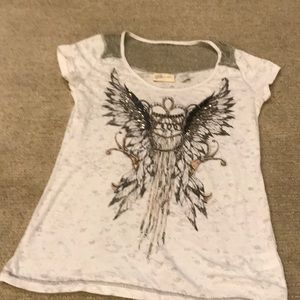 White Miss Me Tee Shirt